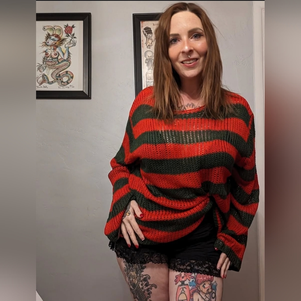 Foxblood Freddy Sweater Medium/Large